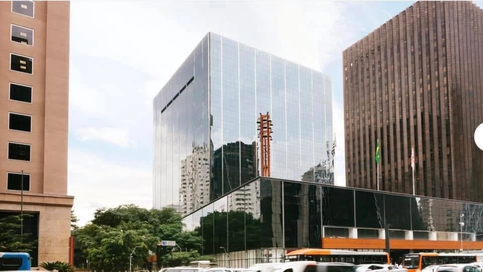 Modern office building in Rio de Janeiro