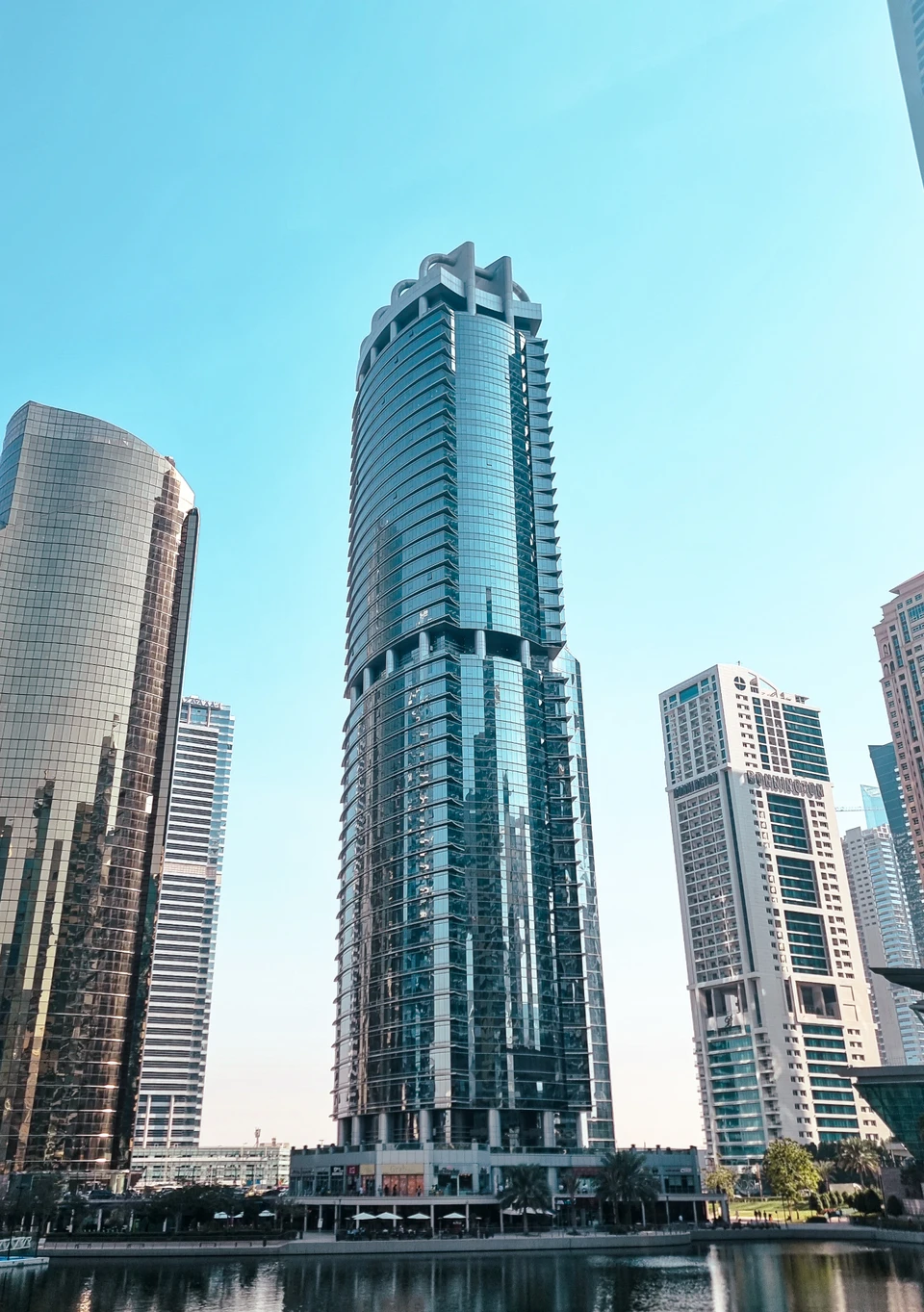 Modern office tower in Dubai