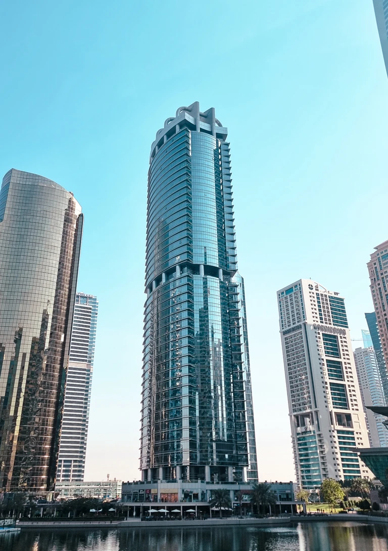Modern office tower in Dubai