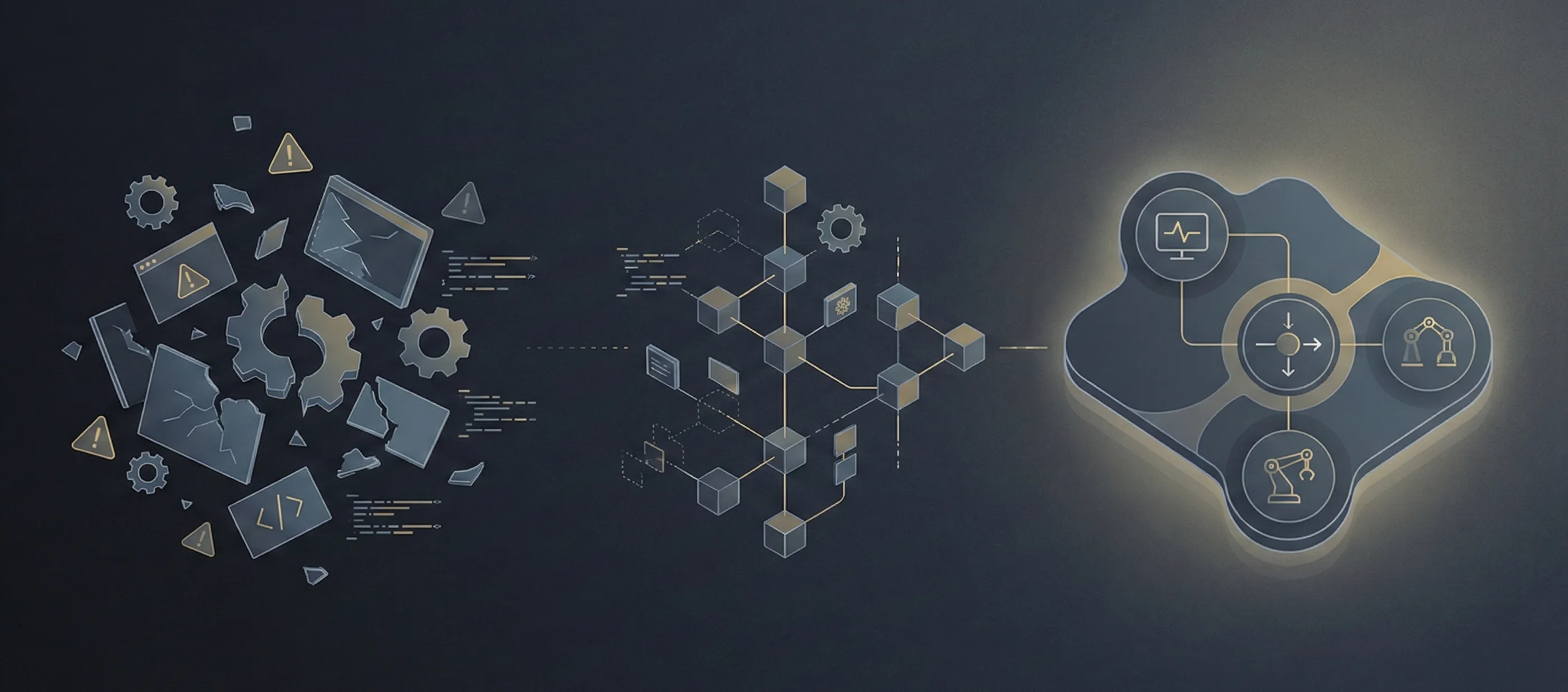Transition from fragmented tooling to an automated and observable platform